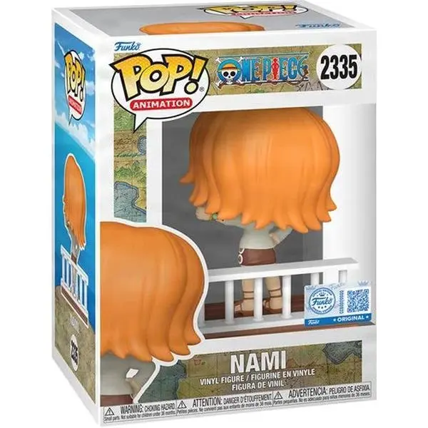 One Piece Straw Hat Pirates Nami Funko Pop! Vinyl Figure #2335 - Entertainment Earth Exclusive