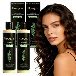 Rosemary Hair Shampoo 220ml| Gentle Cleansing, Nourish Dry Frizzy Hair, Boost Volume & Fluffy, Smooth Silky Soft Texture, Hydrate Scalp, Strengthen Hair, Daily Shampoo for Healthy Shiny Hair