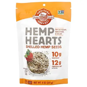 Manitoba Harvest Hemp Hearts, Shelled Hemp Seeds, 8 oz (227 g)