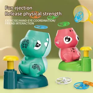 Dinosaur Flying Saucer Toy Unique Design for Dinosaur Enthusiasts and UFO Buffs Fun Themed Collectible Decorative Piece Ideal Gift