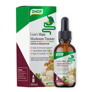DHOP Lion's Mane Mushroom Drops - Herbal Supplement for Brain, Memory Support