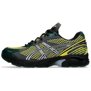 Kiko Kostadinov x Asics GT-2160 UB7-S Unisex Low-Top Y2K Retro Running Shoes in Black and Yellow Trending Shoes, House White Official Shoes to Get / Maison Mihara