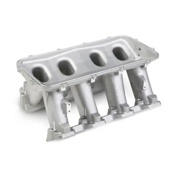 Holley LS3 Hi-Ram Lower Carbureted Manifold Satin