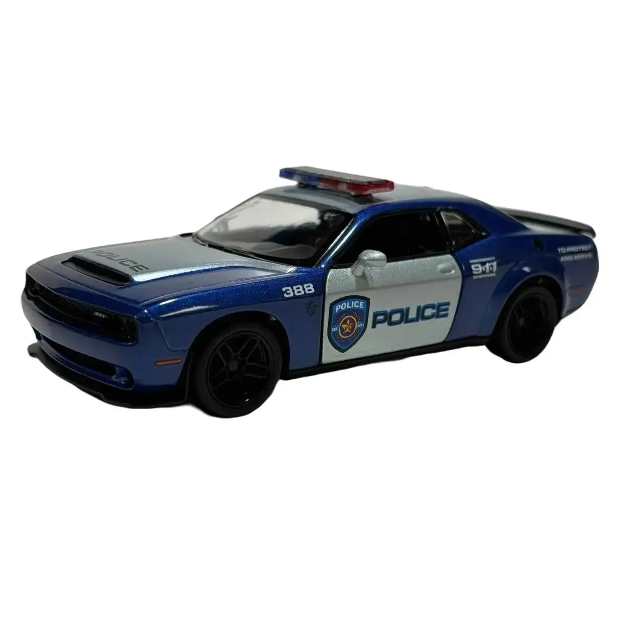 KINSMART 1:40 scale 2023 Dodge Challenger SRT Demon 170 Police Model Cars & Diecast Toys