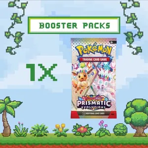 Prismatic Evolutions Booster Pack (RIPPED LIVE)