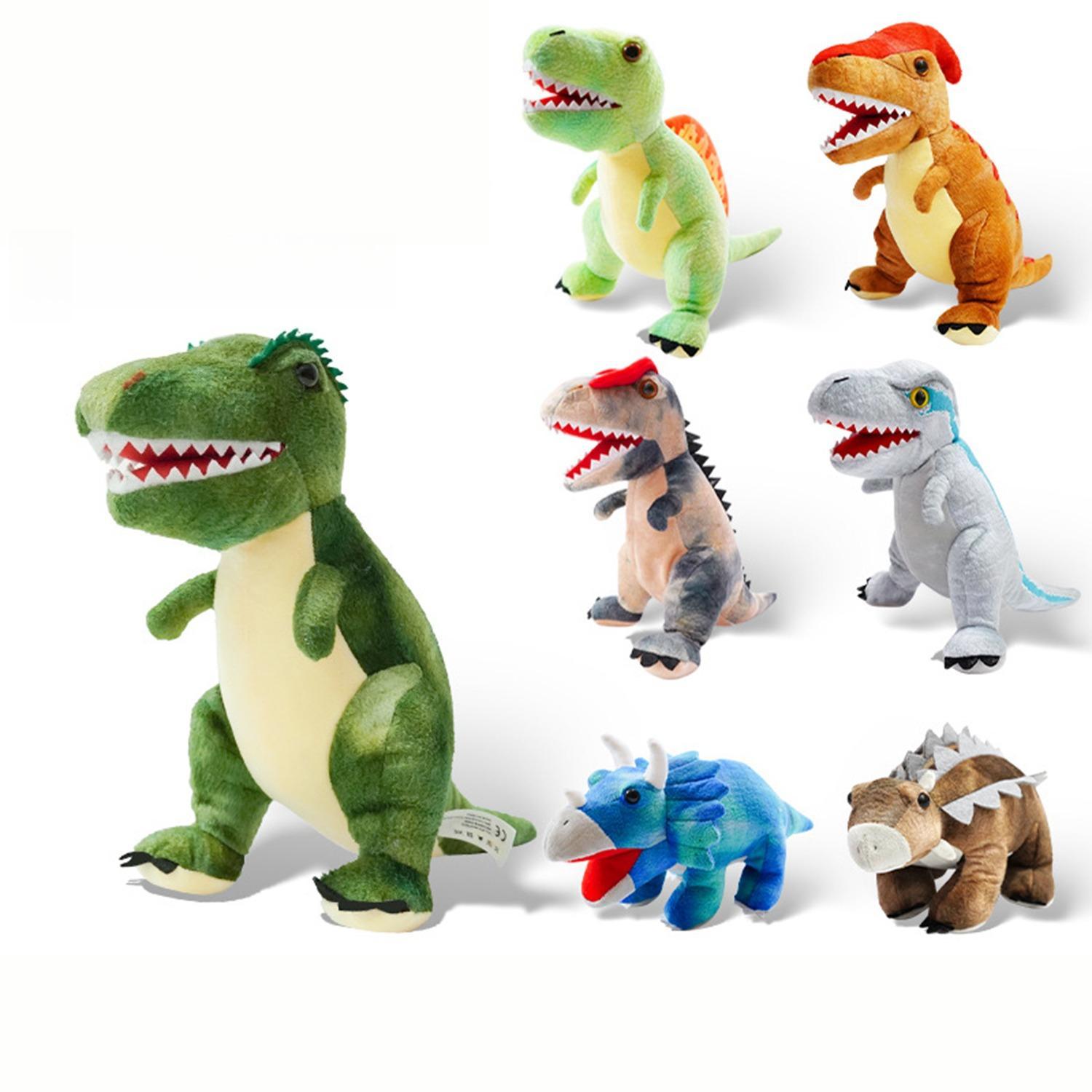 Dinosaur Plush Toy, Spinosaurus Stuffed Animal Throw Plushie Pillow Doll, Soft Grey Fluffy Friend Hugging Cushion - Present for Every Age & Occasion… $EFT