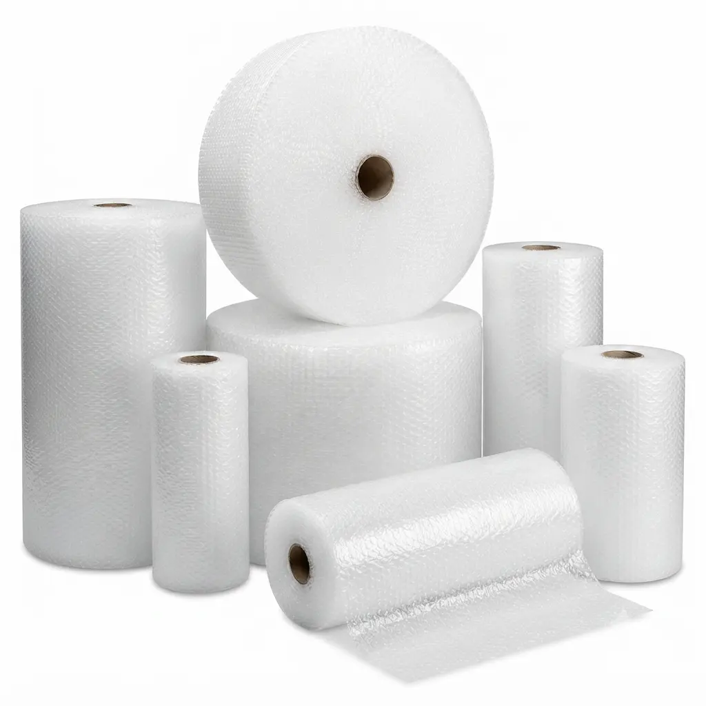 Bubble Wrap Roll 3/16" x 12" Perforated 700FtCushioning Packaging Wrap