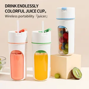 Kitchen Electric Juicer USB Charging Wireless Juices Blender Fruit Orange Mixer Squeezer Machine Ice Crush Cup Food Processor Smoothieblender