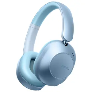 【SummerWins】Picun F6 Wireless Noise-Canceling Headset - Hybrid ANC, ENC Mic, Transparency Mode, High-Resolution Audio, Custom Equalizer, Foldable Design, Multi-Device Bluetooth Compatibility with iPhone/Android, Ideal for Travel & Game summerwins