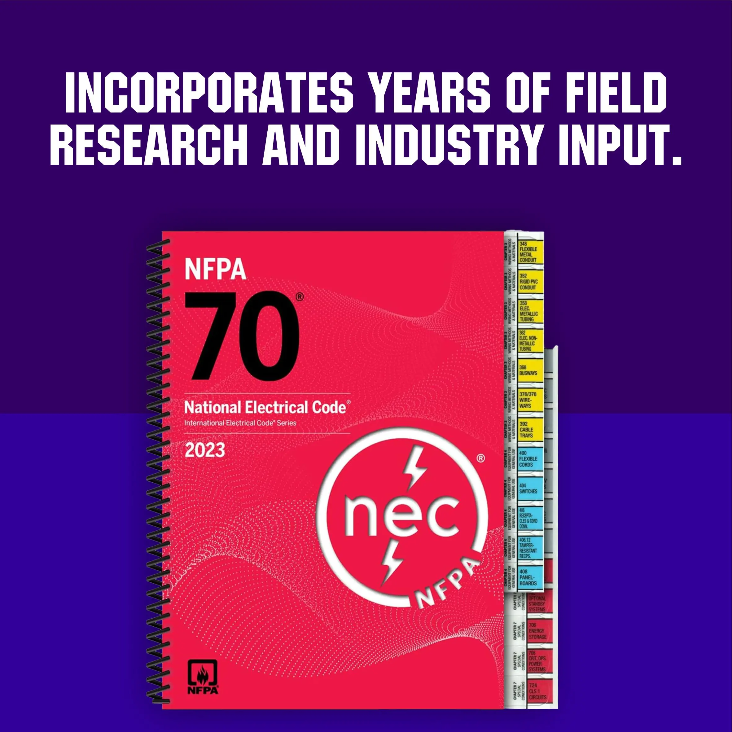 NEC 2023 Edition, Spiralbound with Tabs – Essential Guide for ...