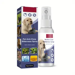 Pet Bitter Anti Gnawing Spray Chewing Table and Chair Legs Scratching Sofa Dog Repellent 50ML Spray
