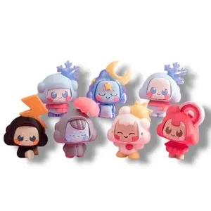 Whatever the Weather Girls - 3d Printed Articulated Figurines