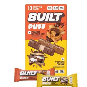 Built Puff Bar Peanut Butter Cup & S’more’s 13 Bar Variety Pack