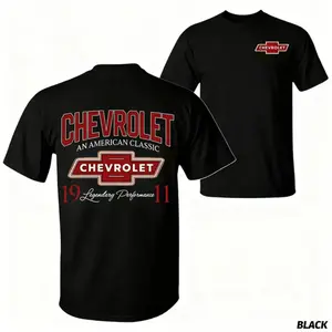 Chevrolet T-Shirt, An American Classic, Legendary Performance Graphic, RoadKing Apparel for Car Enthusiasts & Chevrolet Fans