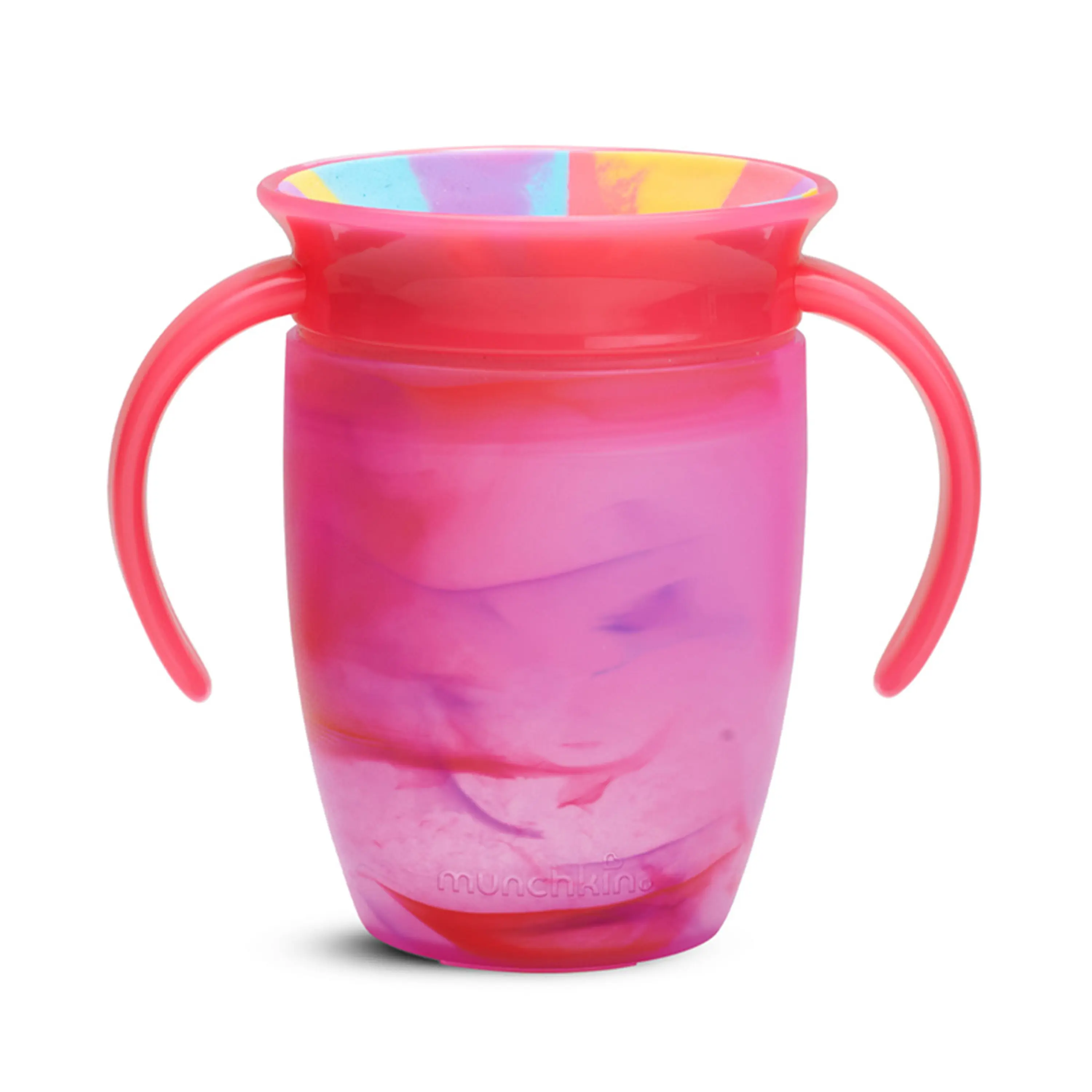 Munchkin Miracle 360° Tropical Swirl Trainer Cup, 7oz Munchkin Miracle 360° Tropical Swirl Trainer Cup, 7oz