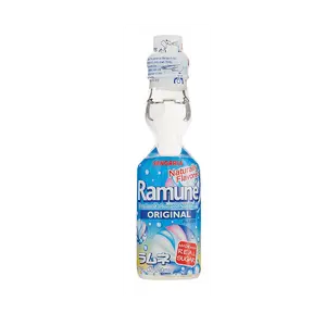 Sangaria Ramune Traditional Original Soda Beverage, 200ml Fizzy Drink