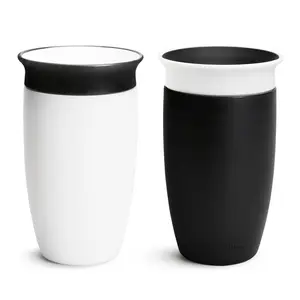 Munchkin Miracle 360° Black & White Sippy Cup, 10oz, 2pk