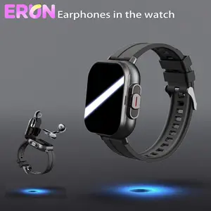 Smart Watch Headphones 2 in 1, Rechargeable Battery, Bluetooth-compatible Connectivity, Stylish Design, Fitness Tracker, Elegant Watch Design, Health Smartwatch