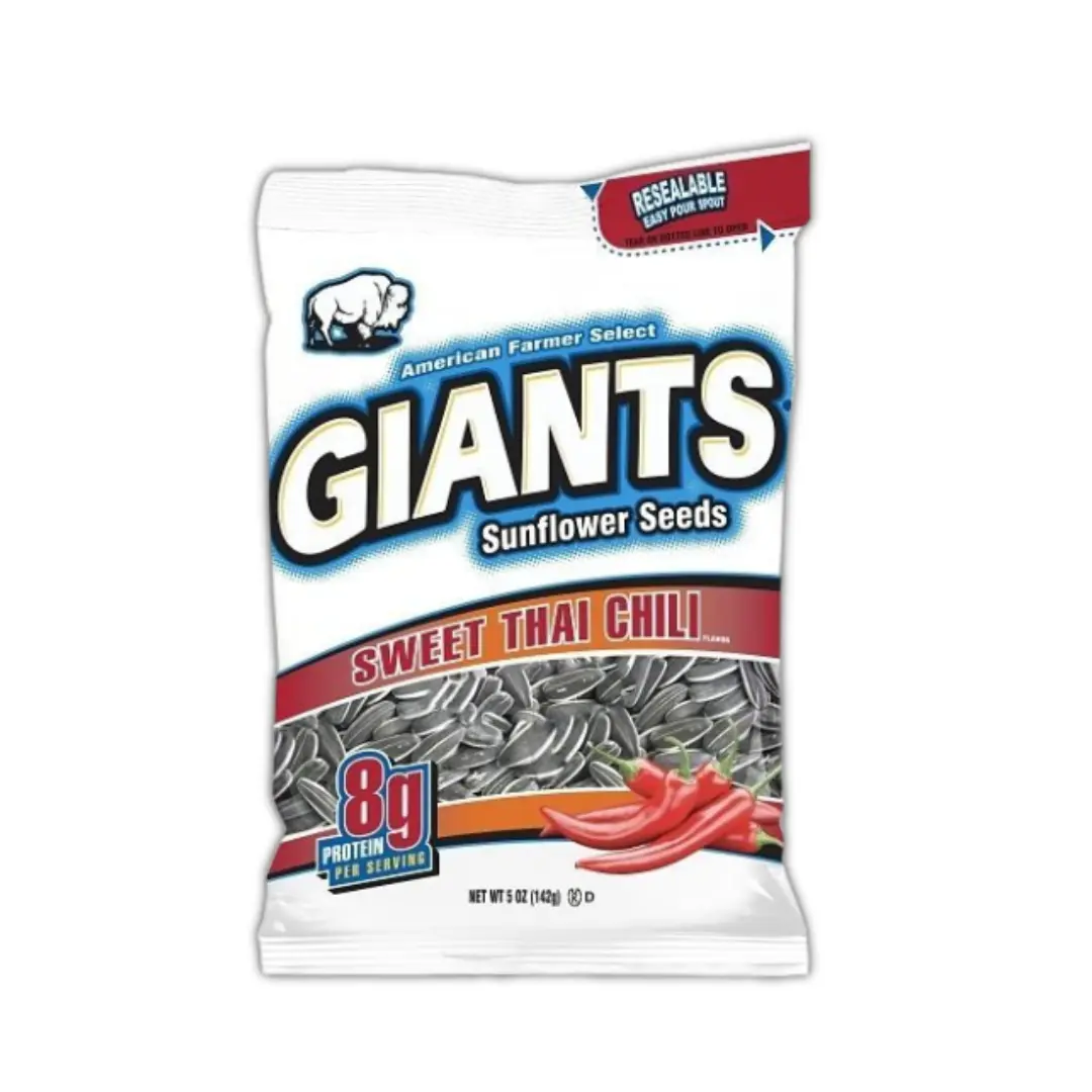 GIANTS Sweet Thai Chili Sunflower Seeds.