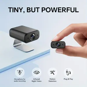 X6 Small Cameras Hidden Portable Wireless Cameras for Home Camera Indoor Spy Camera with 1080P HD and Night Vision for Home Security, Room, Pet, Baby Portable