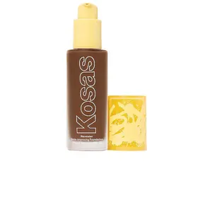 Kosas Revealer Skin Improving Foundation SPF 25 in Deep Neutral Olive 400