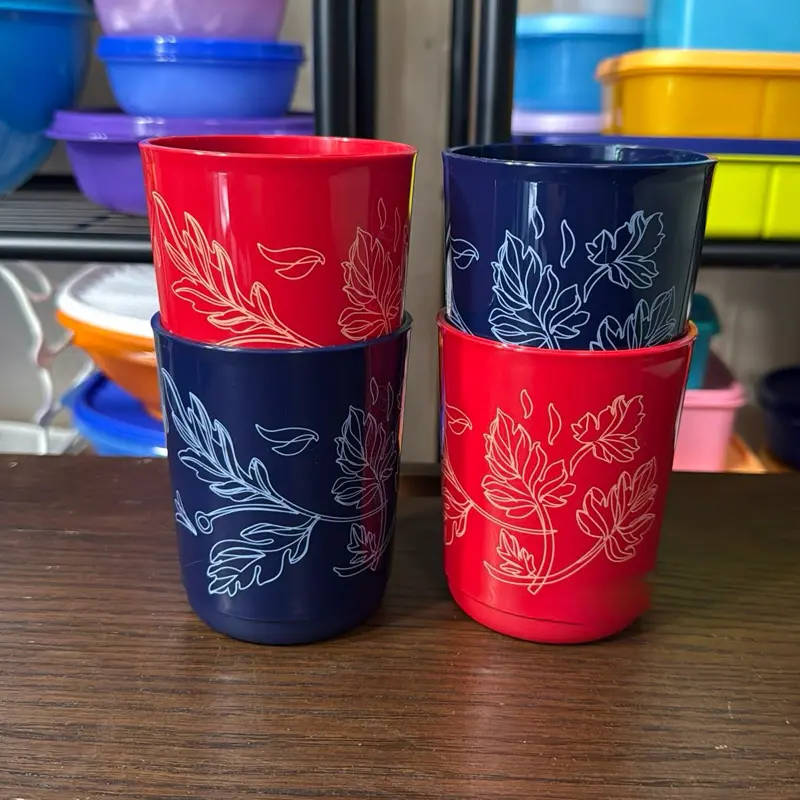 Tupperware Mugs Floral