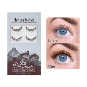 FlutterHabit The Dreamer Brunette Cluster Lashes DIY Lash Extensions