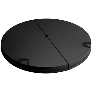 Soozier Pole Dance Crash Mat, 5ft Wide Foldable Pole Padding Crash Pad with Carrying Handles and 3.5" Thick EPE Foam for Dance Training and Exercise, Black