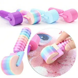 2PC with Holder Detachable Diamond Painting Roller, DIY Diamond Art Roller Beads Corrected & Fixing Tool For Diamond Art Tool Accessories