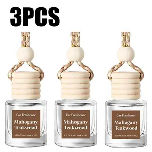3PCS Scented Car Air Freshener - Long Lasting Car Diffuser - Last 60+ Days teakwood