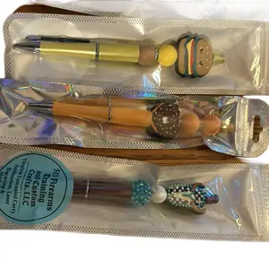 Beaded Pens in Array of Designs with Extra Refills 1/$3 2/$5 5/$10 Popular Galore