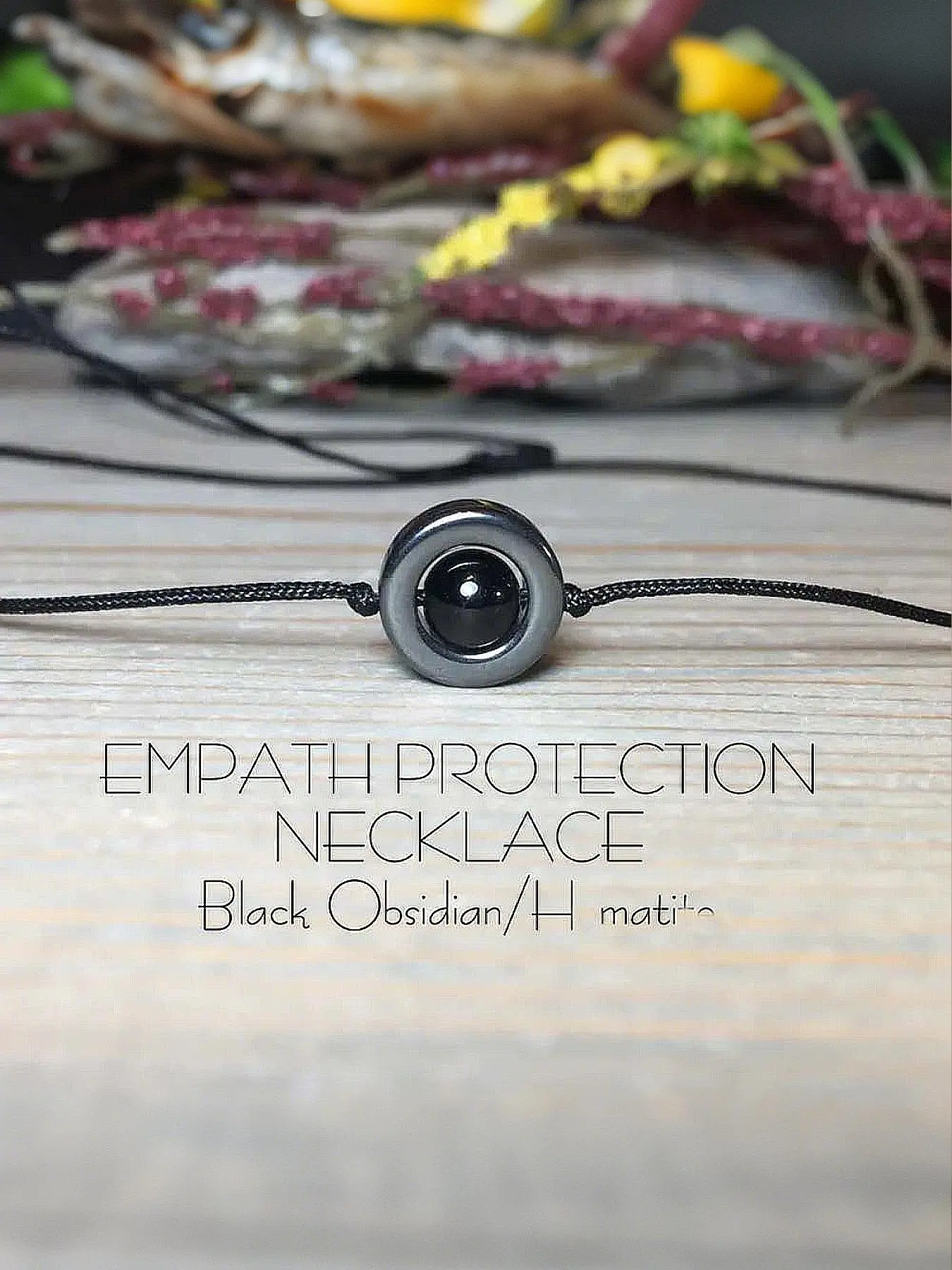 Natural Stone Crystal Black Agate Braided Trendy Necklace Pendant Design, Crystal Jewellery, Fashionable and Versatile Design Suitable for Wearing at Any Time, Gift for Friends