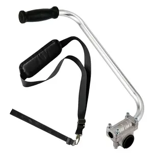 Weed Eater Handle Extension, String Trimmer Grip Back Saver with Shoulder Strap Harness, Universal Weedeater Attachments for Lawn Care, Landscaping, Yard Trimming Edging, Grass Trimmer Accessories, Portable