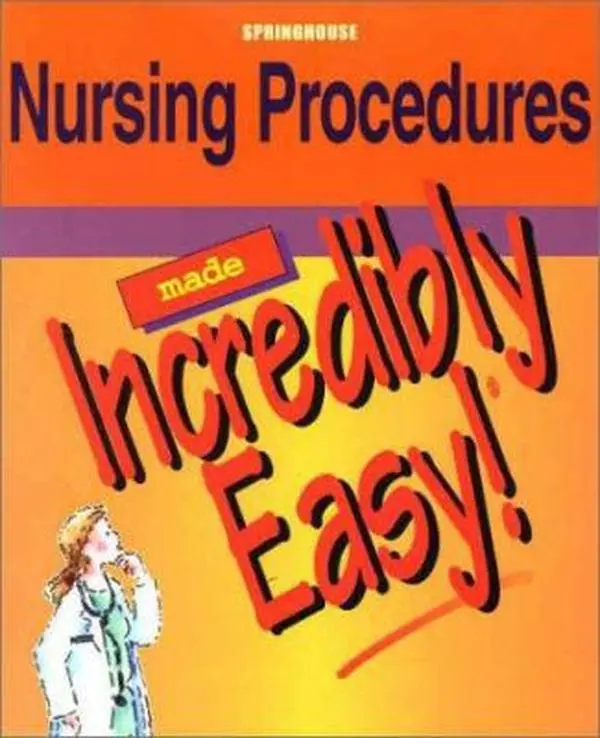 USED Book - Nursing Procedures Made Incredibly Easy! by Springhouse (Paperback) - english