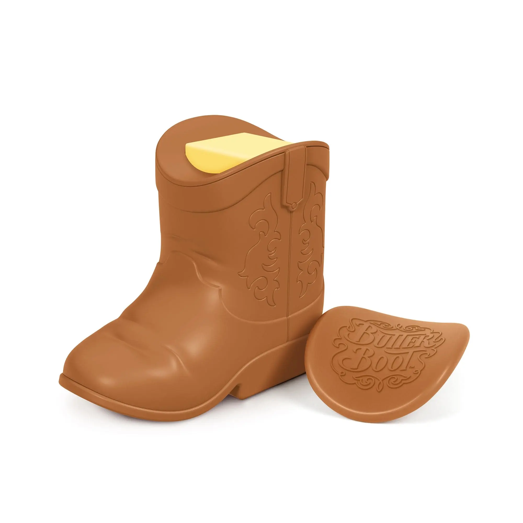 BUTTER BOOT Butter Spreader for Corn and Veggies, Cowboy Boot Butter Applicator, Great for Grilling, Picnics, and Cookouts