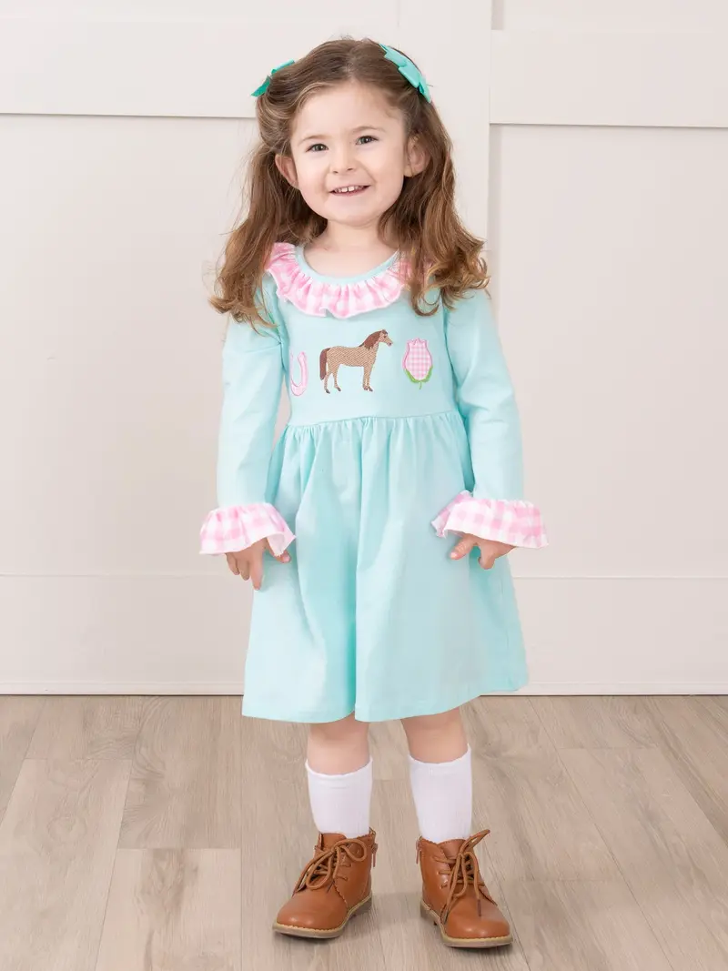 sachin and babi light blue dress Blue Gingham Embroidered Stacey Midi Dress