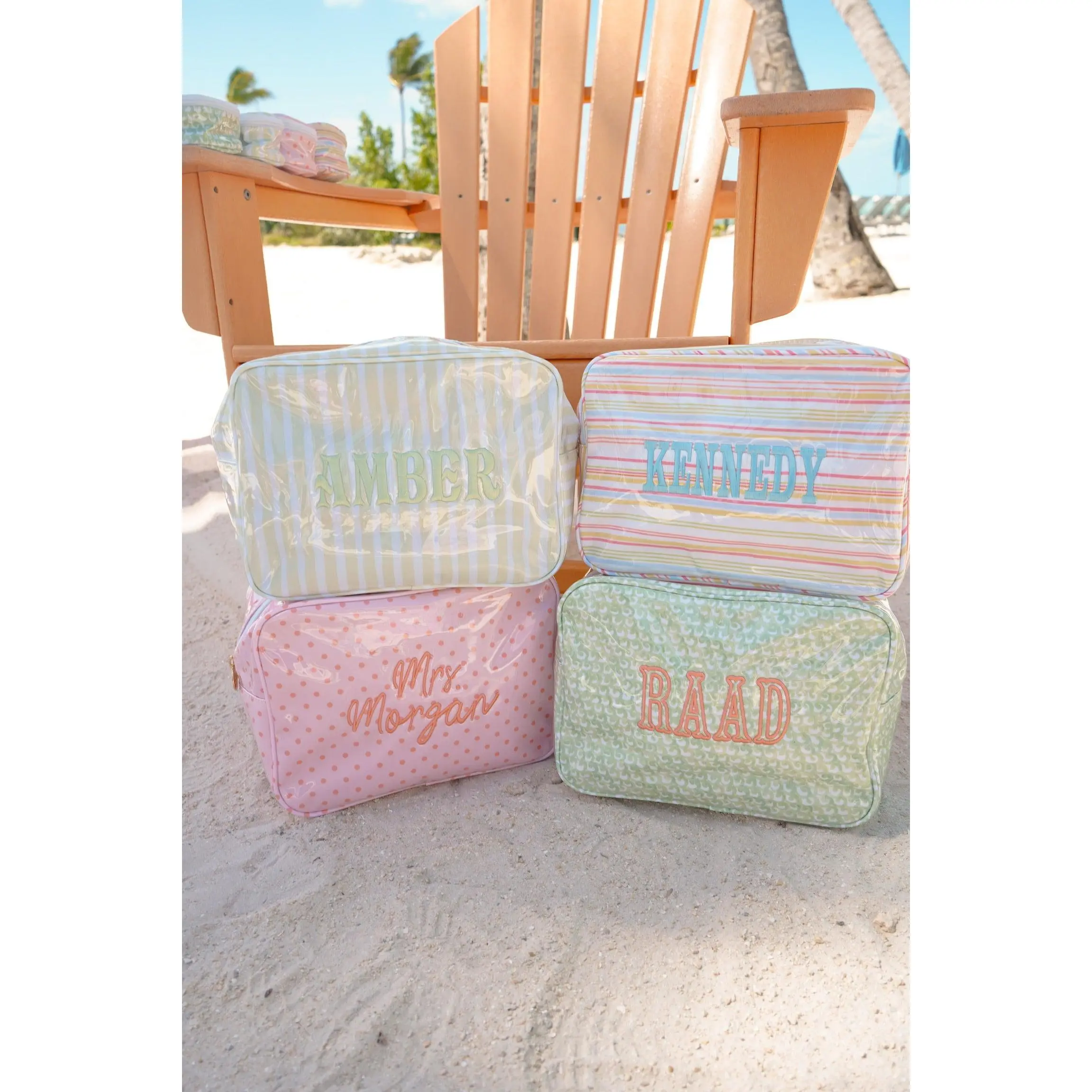 Clear Coat XL Toiletry Bag | Customizable