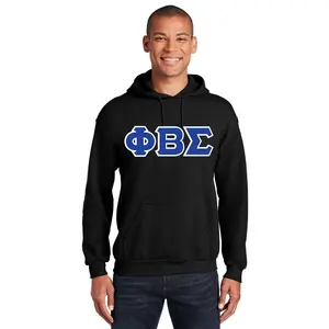 Phi Beta Sigma Greek 3 Letter Hoodie Sweatshirt