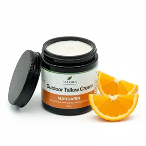 TALORA Outdoor Tallow Cream: Mandarin (4 oz)