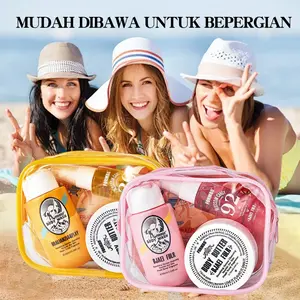 Perfume Body Lotion Shower Gel Three-In-One Travel Set, Body Care Sets, Portable Compact Design, Ideal Gift, Suitable for Anytime Use