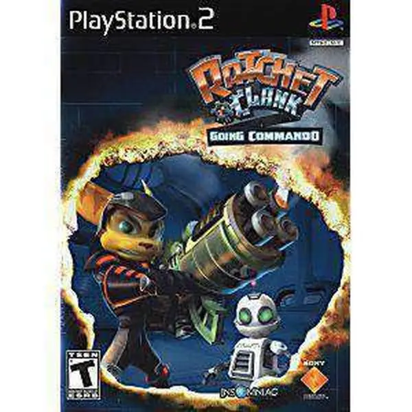 Ratchet and Clank Going Commando - PS2 Game