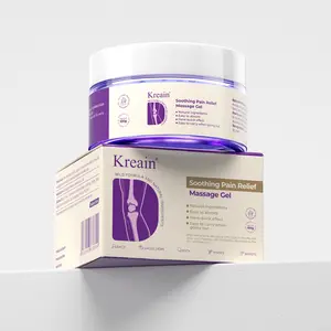 [Buy 1 Get 1 Free]  Kreain 12 Rapid Relief Muscle Therapy Gel – Soothes knees, lumbar, neck, hands, and feet; contains boswellia, glucosamine, and collagen Reduced Swelling of Fingers