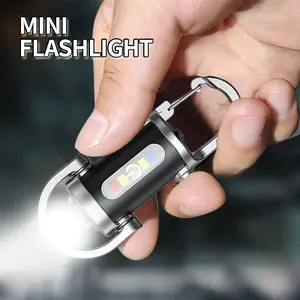 200LM Mini LED Keychain Flashlight USB-C Rechargeable Ultra-Bright Portable Flashlight Keychain | Outdoor Must-Have