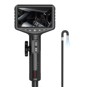 ThinkCar ES401 Endoscope - Dual-Lens Articulating Endoscope with Light, Inspection Camera with 6 Adjustable LED