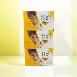 3pcs Paw paw Papaya Soap, 2pcs Paw Paw Papaya 1 Saop, 1 Boby Lotion