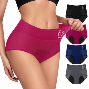 Morelect Leak-Proof Period Panties 4/6/8 Counts-Breathable Mesh Design for Summer Comfort,Lightweight Soft Underwear for Women,Monthly Protection&Daily Wear,mothersdaygift.