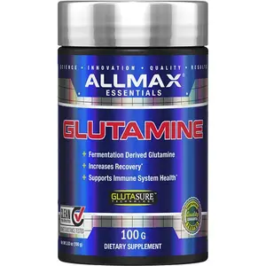 ALLMAX Essentials L-Glutamine Powder - Fermentation Derived Glutamine with Glutasure Technology for Recovery & Immune Support