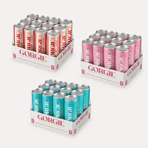 GORGIE 36 Bundle of Cherry Lime, Tropical Punch & Pink Lemonade Energy Drinks