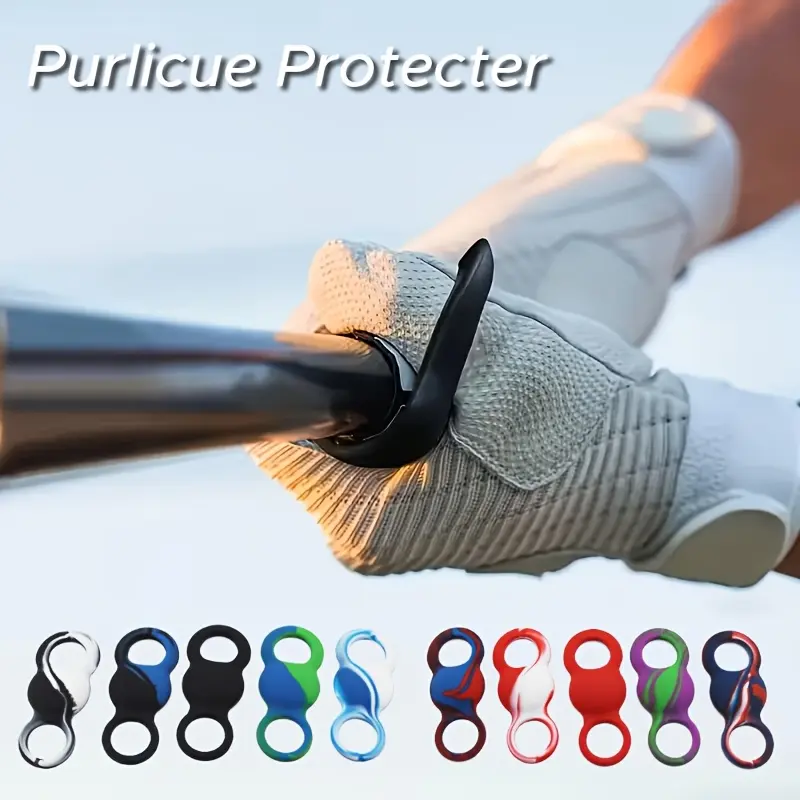 2pcs Purlicue Protection Baseball Thumb Swing Trainers with Impact-Resistant Silicone Protectors for Grip Posture Assistance & Batting Training