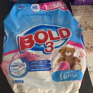 Bold 3 Powder Detergent for Clothing - Formula Completa Softtech, Aroma Duradero, Mayor Suavidad, Limpieza Profunda, 850g